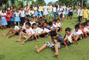 Global Peace Foundation celebrates Mandela Day with children in Philippines.