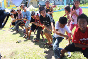Global Peace Foundation celebrates Mandela Day with children in Philippines.