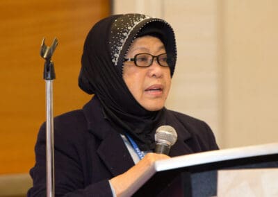 Dr. Tan Sri Zaleha Ismail, Chairman of Global Peace Festival Malaysia, at Global Peace Women session, "Women’s Leadership in Building a Global Culture of Peace” during the Global Peace Convention 2012 Atlanta.