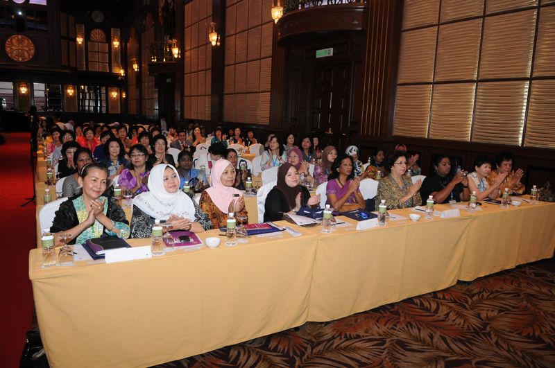 Audience shot of the Global Peace Women Launch and Forum in Malaysia