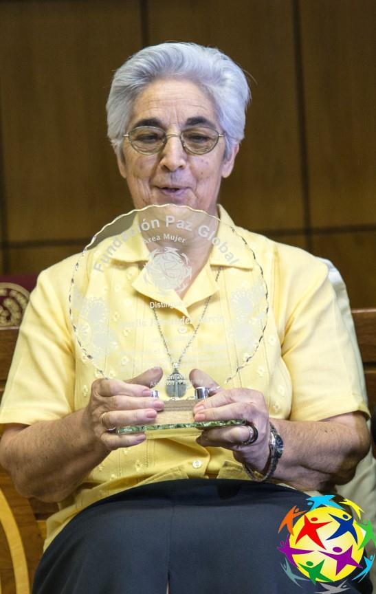 Sister Amelia Fernández García, Religious Order of the Sacred Family of Burdeos, Living for the Sake of Others Awards, Global Peace Foundation - Paraguay
