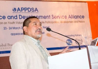 Mr. Megh Ale at APPDSA 2015 event