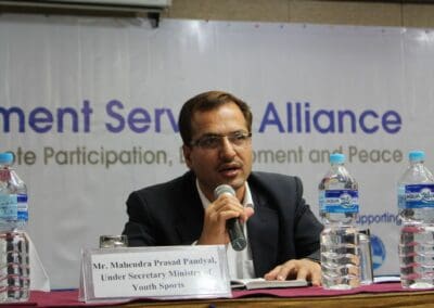 Mr. Mahendra Prasad Paudyal, Government of Nepal, at APPDSA 2015