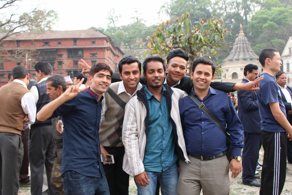 Participants at Bagmati Clean Up Project 2015