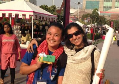 Global Peace Youth share smiles in New Delhi