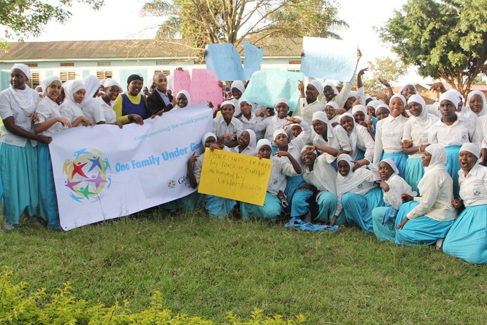 Global Peace Youth Uganda host the International Day of Peace at Mariam High School in Uganda.