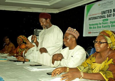 International Day Of Peace Event Panelists in Kaduna, Nigeria