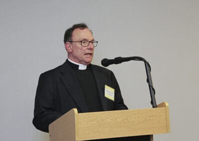 Rev. Richard Graham, Bishop of Evangelical Lutheran Church at DC forum.