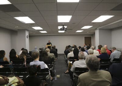 Rev. Richard Graham, Bishop of Evangelical Lutheran Church at DC forum.