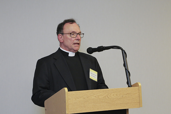 Rev. Richard Graham, Bishop of Evangelical Lutheran Church at DC forum.