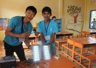 Solar Lanterns for Chump Prek Elementary School in Cambodia