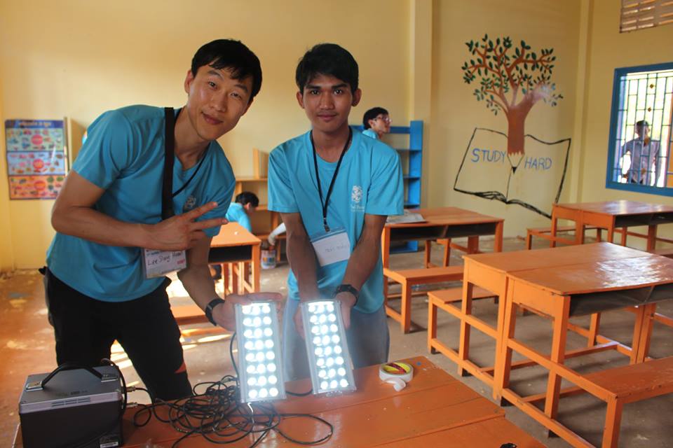 Solar Lanterns for Chump Prek Elementary School in Cambodia
