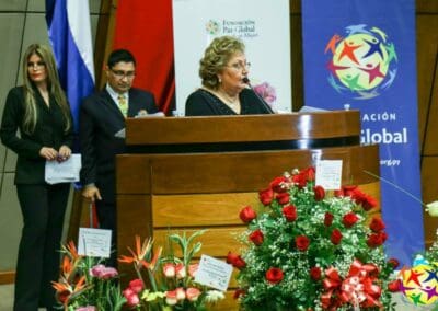 Señora María Ester Jimenez 7th Living for the Sake of Others Awards, Global Peace Foundation - Paraguay