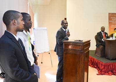 Youth Representative, Arthur Oyange