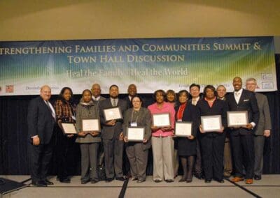 Group photo wih all the participant leaders of the Strengthening Families and Communities Coalition Summit in Atlanta, Georgia, United States.