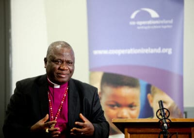 His Eminence Dr. Samuel C.K. Uche at Belfast Forum