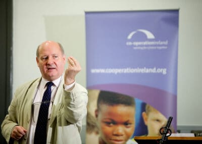 Prof. John Brewer speak at Belfast Forum.