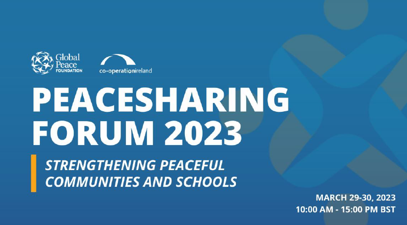 Peacesharing Forum 2023 banner