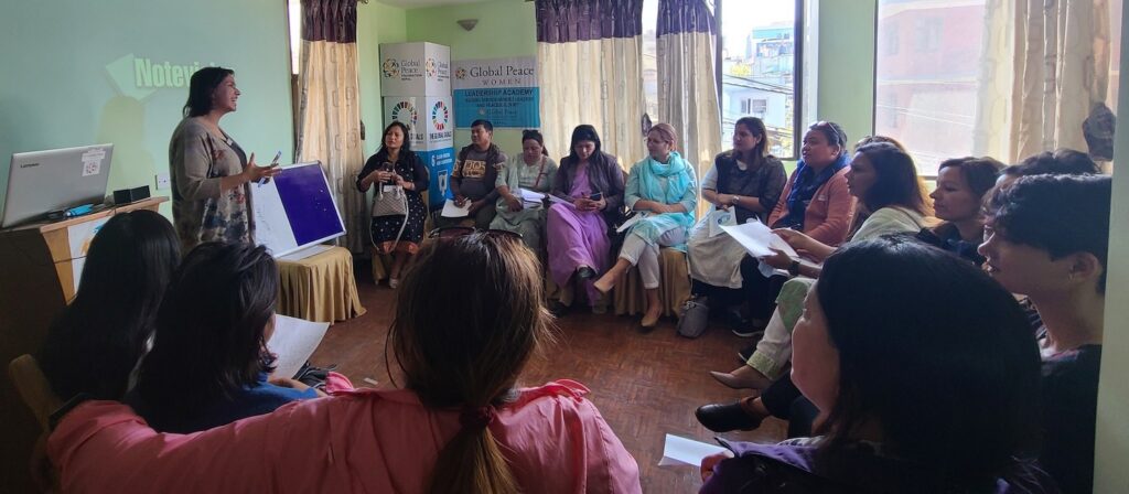 Women leaders receive training from Global Peace Foundation and Global Peace Women representatives