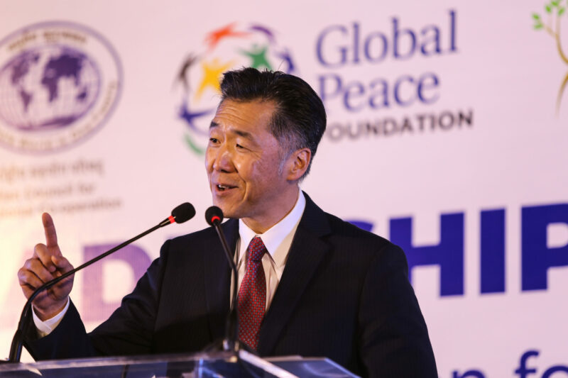 Global Peace Foundation Chairman DR. Hyun Jin P. Moon
