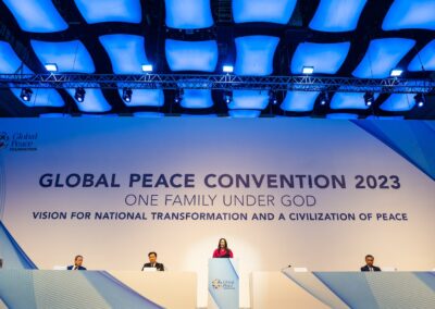 Moderator for Main Plenary of Global Peace Convention 2023, Ms. Olinda Salguero, Field Representative for Central America, Global Peace Foundation