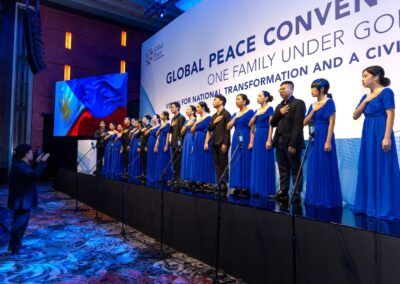 National Anthem sung by Makati Chorale at the Global Peace Convention 2023 Plenary Day