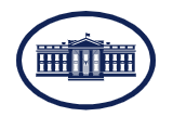 The white house logo symbolizing collaboration for global peace.