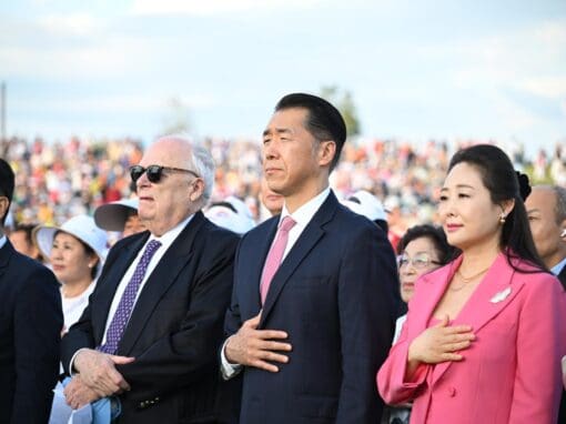 UPI Reports “Citizens rally for Korean unification, show solidarity with Koreans in the North”