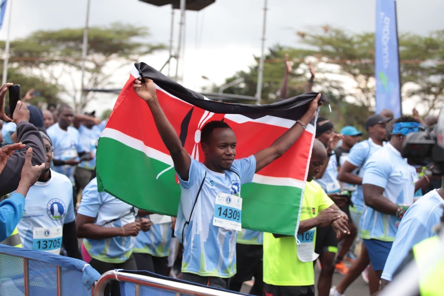 GPF Kenya joins partners for the Standard Chartered Nairobi Marathon.