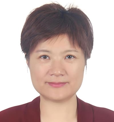 Liping Xia Dr. Liping Xia, a woman with short brown hair wearing a maroon blazer, poses for a headshot against a plain white background.