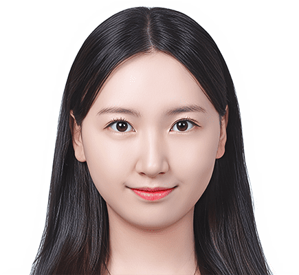 S1. Environment 9. Ji-hye Kim A young woman with straight, long dark hair, clear skin, and a slight smile, facing forward against a plain white background.