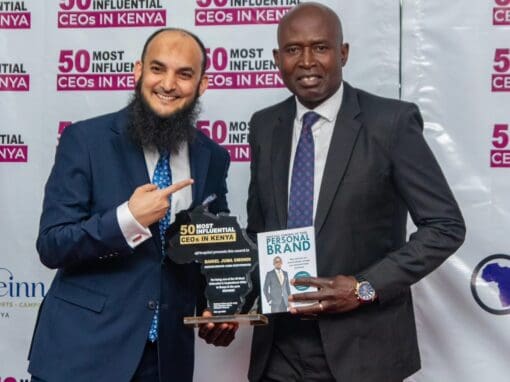 Mr. Daniel Juma, Africa Regional Representative of GPF Named Among Kenya’s Top 50 Most Influential CEOs for 2025