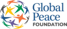 Global Peace Foundation logo featuring five colorful interlocking stars forming a globe shape next to the organization's name in blue text.