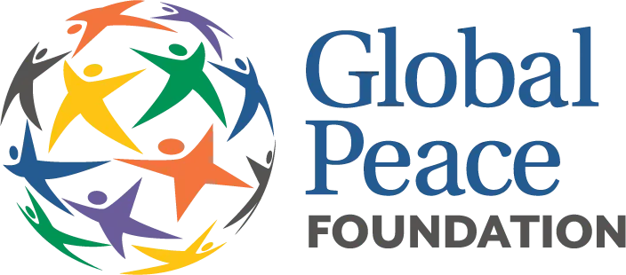 logo-GP-Foundation Logo of Global Peace Foundation featuring colorful human figures in a circle on the left and the text “Global Peace Foundation” on the right.