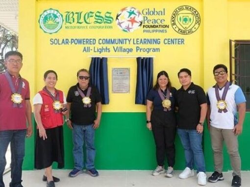 GPF Philippines Opens Solar-Powered Community Learning Center in Mayantoc, Tarlac
