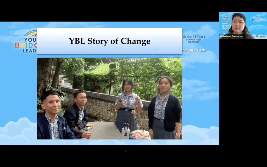 Screenshot of a virtual presentation titled